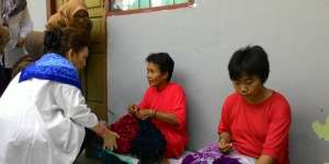 `Oase` Istri Menteri Santuni Panti Penderita Gangguan Jiwa