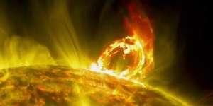 NASA Rekam Fenomena `Ludah Setan` Matahari