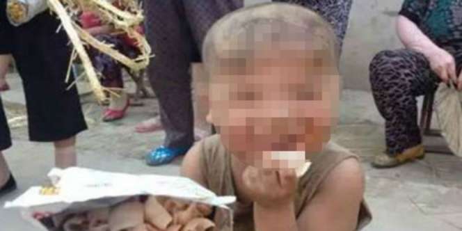 Bocah Ini Dipaksa Orangtua Tinggal di Kandang Babi