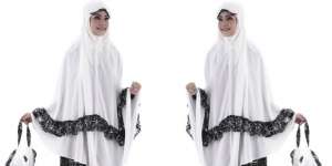 Saqina: Mukena `Monokrom`, Temani Ibadah yang Khusyuk
