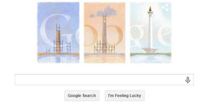 Google Rayakan Hari Lahir Monas