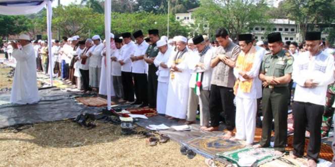 Usai Gelar Salat Istisqo, Bogor Diguyur Hujan