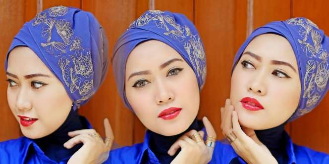 Yuk! Intip Tutorial Hijab Turban Lulu Elhasbu