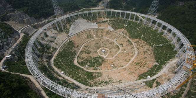 Buru Alien, China Bangun Teleskop Seluas 30 Lapangan Bola