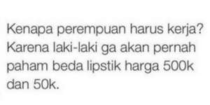 Heboh Pilih Lipstik Rp 50 ribu atau 500 ribu?