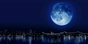 Letusan Krakatau Bikin Bulan Benar-benar Tampak Biru