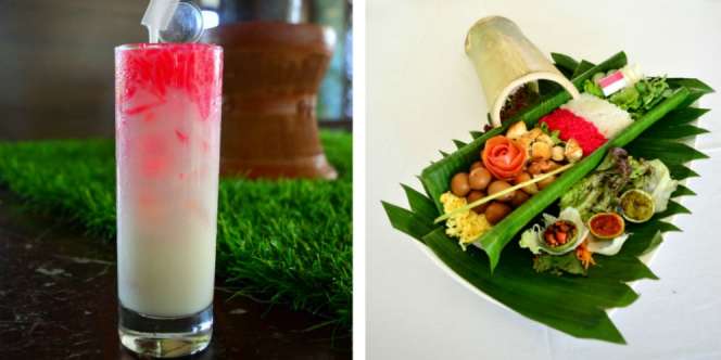 Nikmatnya Perpaduan Nasi Campur Perjuangan dan Es Merah Putih