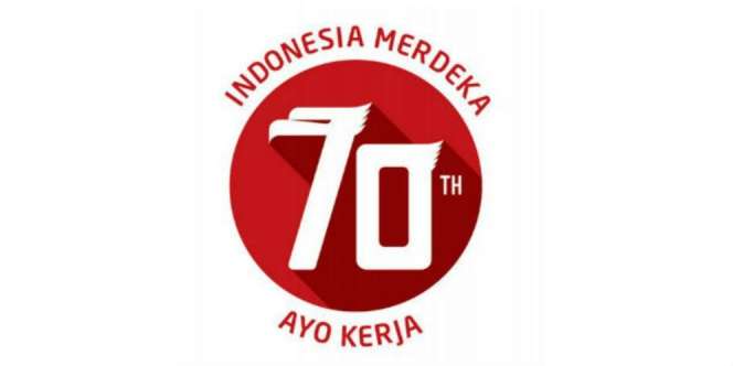 Ini Makna Logo HUT Kemerdekaan RI ke-70