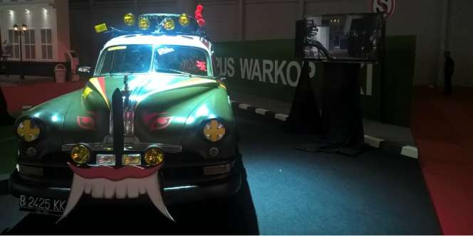 Mobil Bergigi `Tonggos` Dono Mejeng di IIMS 2015