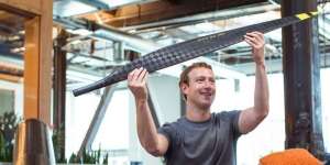 Drone Aquila, `Mainan` Baru CEO Facebook Zuckerberg