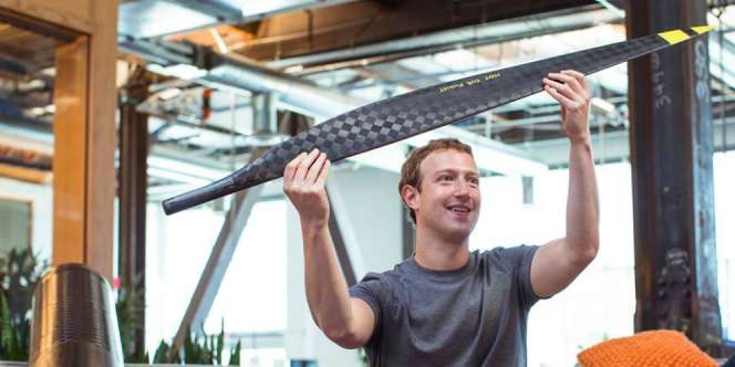 Drone Aquila, `Mainan` Baru CEO Facebook Zuckerberg