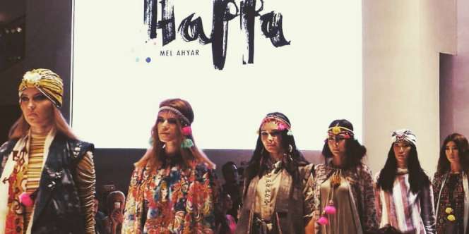 Mel Ahyar Sukses Melenggang di Pangggung 'KL Fashion Week'