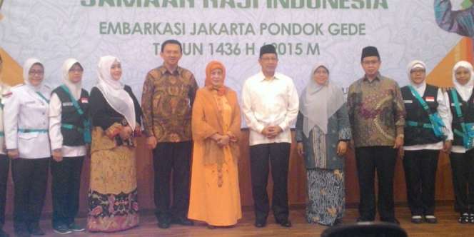 Ahok: Saya Titip Doa kepada Jamaah Haji