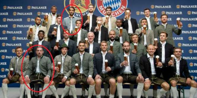 Dua Pemain Muslim Bayern Munchen Tolak Pegang Bir