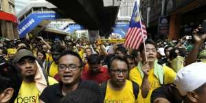 Disebut Ilegal, Bersih Tetap Gelar Demo Lengserkan PM Malaysia