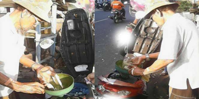 Pelajaran Hidup dari Kakek Penjual Bensin Eceran
