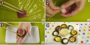 Cara Mudah Buat `Cupcake Sushi` 