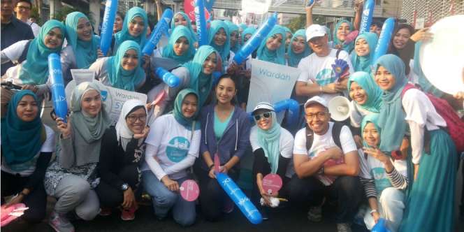 Parade Seleb Cantik di Jalanan Jakarta
