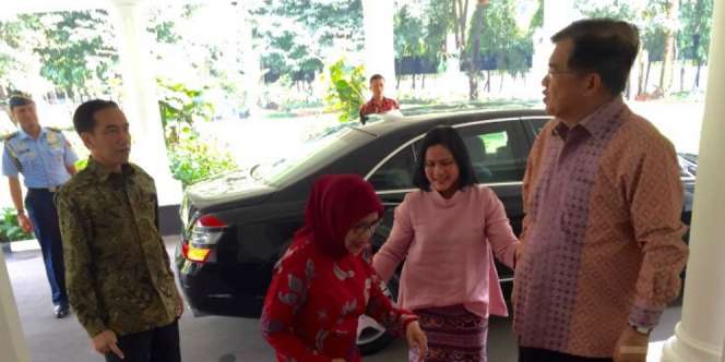 Presiden Jokowi: Betul Sudah Kuat Pak JK?