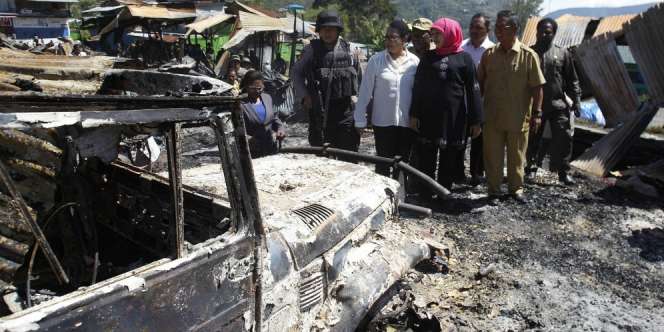 Bendera Israel Sudah Tak Tampak di Tolikara