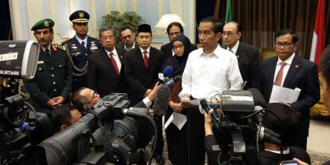Tragedi Crane Masjidil Haram, Jokowi Sampaikan Duka Cita