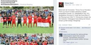 Timnas Indonesia Melaju di `Homeless World Cup 2015`