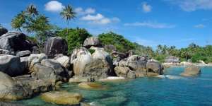 Pulau `Laskar Pelangi` Bakal Dilalui Gerhana Matahari Total