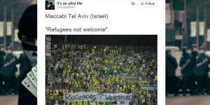 Aksi Tak Terpuji Suporter Klub Israel Pada Pengungsi Suriah