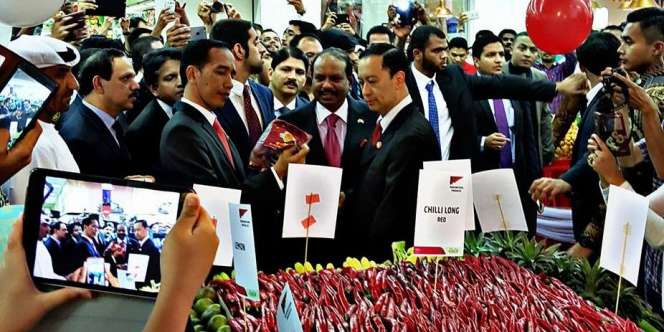 Supermarket Halal Emirat Buka Gerai di Indonesia