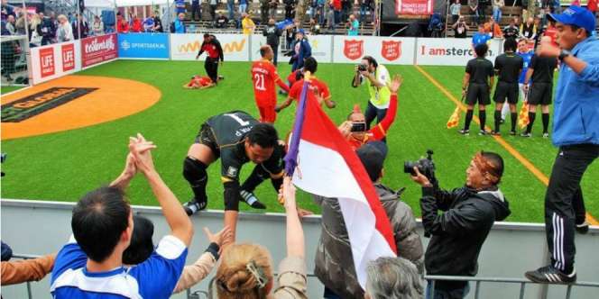 Indonesia Juara Dunia `Homeless World Cup 2015`