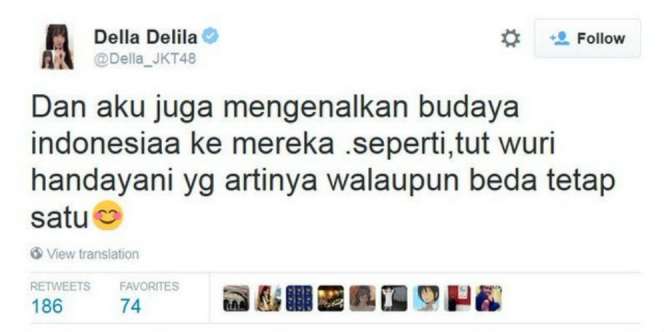 Salah Artikan 'Tut Wuri Handayani,' Anggota JKT 48 Kena Ejek 