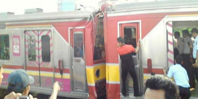 Masinis yang Terjepit Saat Tabrakan KRL di Juanda Membaik