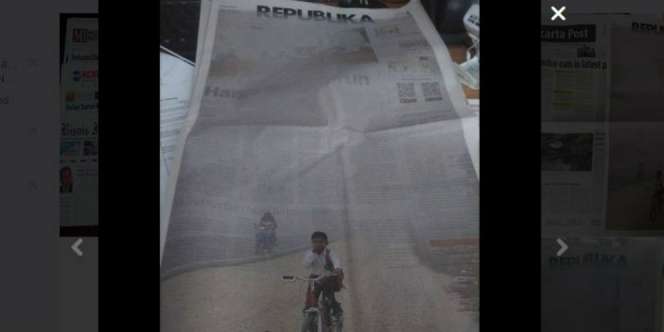 Cover Media Cetak Berasap Buat Kagum Netizen