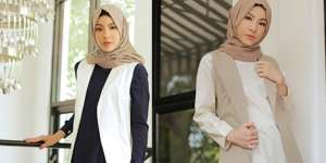 Rahasia Gaya Cantik Hijab Natasha Rizki Sehari-hari