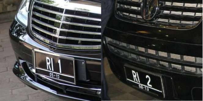 Siapakah Pemilik Plat Nomor RI 3 dan RI 4?