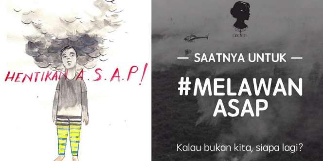 Andien Getol Cari Bantuan 'Melawan Asap'