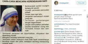 Status `Kerendahan Hati` Krisdayanti Panen Kritik