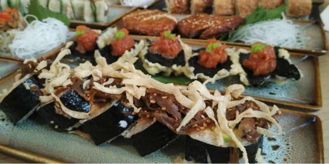 Sushi `Gobo`,  Lezat Kaya Serat