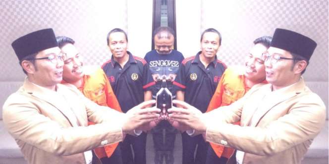 Ridwan Kamil Selfie Bareng Pentolan The Jakmania