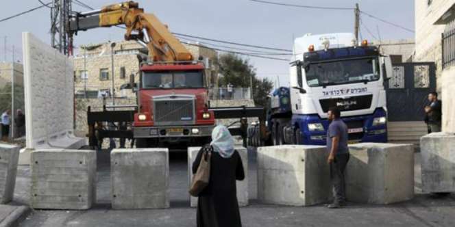 Israel Dirikan Dinding Pemisah di Yerusalem Timur