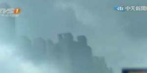 Geger Penampakan `Kota Melayang` di Langit Tiongkok
