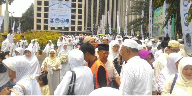 Masjid Istiqlal dibanjiri Jemaah Dzikir Akbar