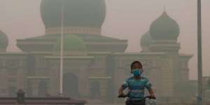 Kabut Asap Kalimantan Sudah Sampai Jakarta