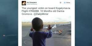 Foto Mengharukan Bayi Mungil Korban Pesawat Jatuh Rusia