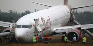 Batik Air Tergelincir di Yogyakarta