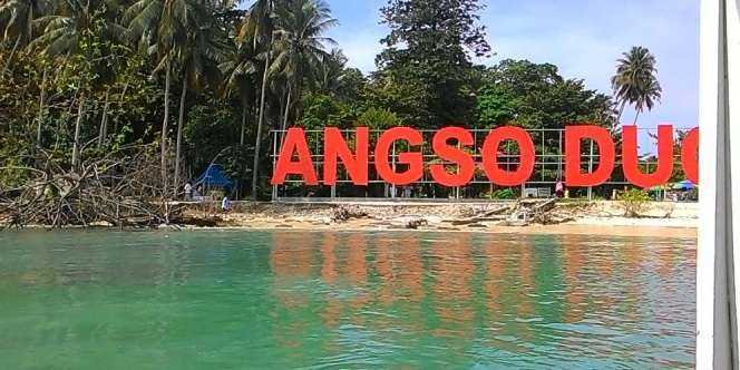 Indahnya Panorama Pulau Angso Duo Pariaman