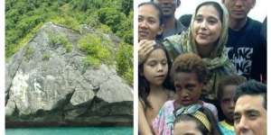 Tambrauw Jadi Destinasi Pilihan Ayu Azhari dan Keluarga