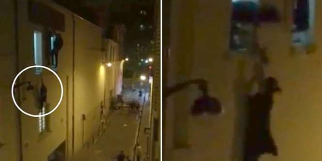 Kisah Wanita Hamil Bergelantungan Saat Teror Paris