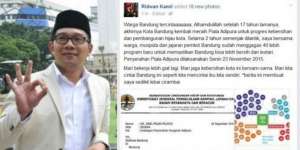 Bandung Raih Adipura Setelah 17 Tahun