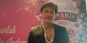 Nugie Didik Anak Lewat Bersepeda Keliling Kampung